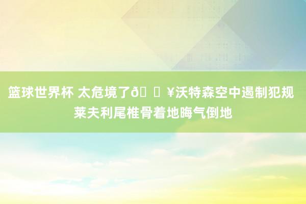 篮球世界杯 太危境了😥沃特森空中遏制犯规 莱夫利尾椎骨着地晦气倒地