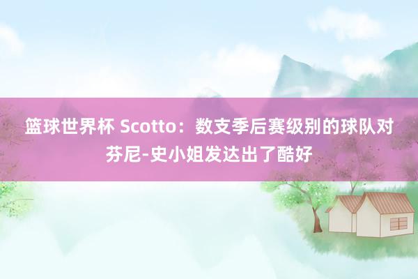 篮球世界杯 Scotto：数支季后赛级别的球队对芬尼-史小姐发达出了酷好