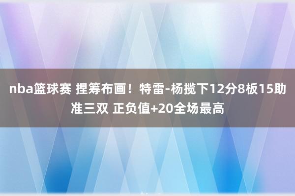 nba篮球赛 捏筹布画！特雷-杨揽下12分8板15助准三双 正负值+20全场最高